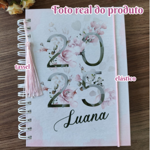 Agenda 2025 - Floral Capa Dura A5    